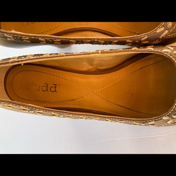 Mudd Heels Womens Size 10M Brown Round Toe Peep Toe Pumps - Picture 9 of 9